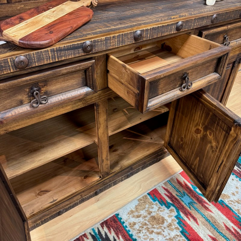 Ponderosa 3 Door Hutch