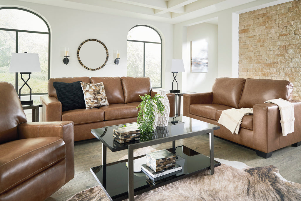 Sienna Leather Sofa Set