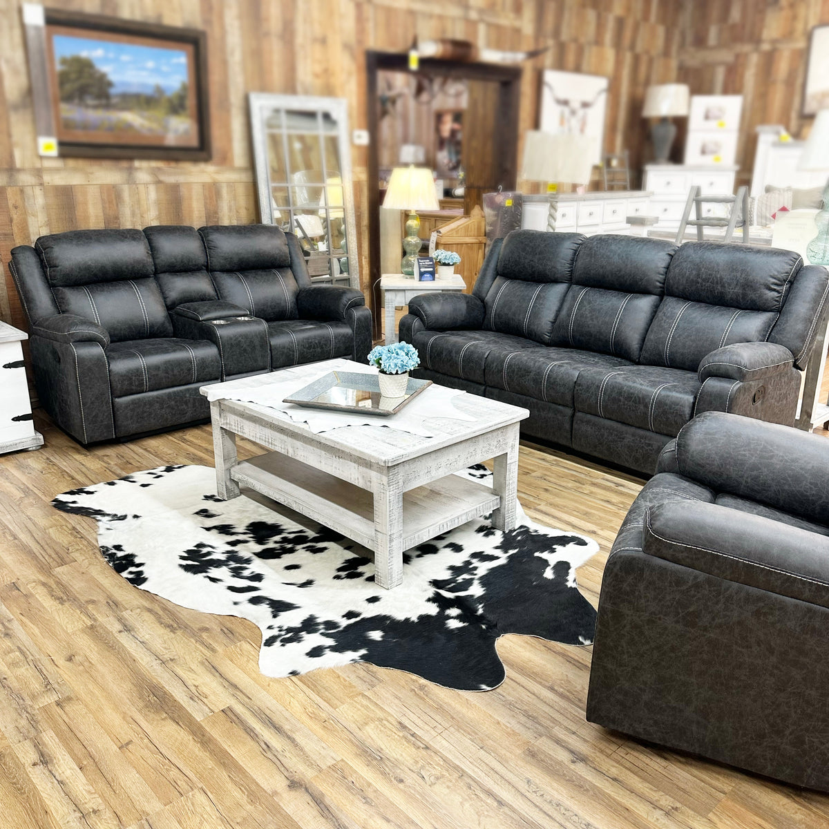 Stonehaven Reclining Sofa Set