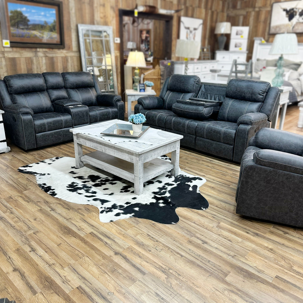 Stonehaven Reclining Sofa Set