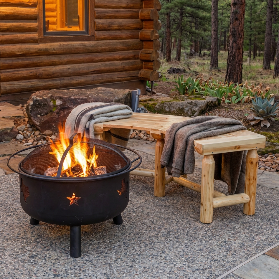 Aspen Curved Bench