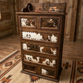 Cowhide Chest