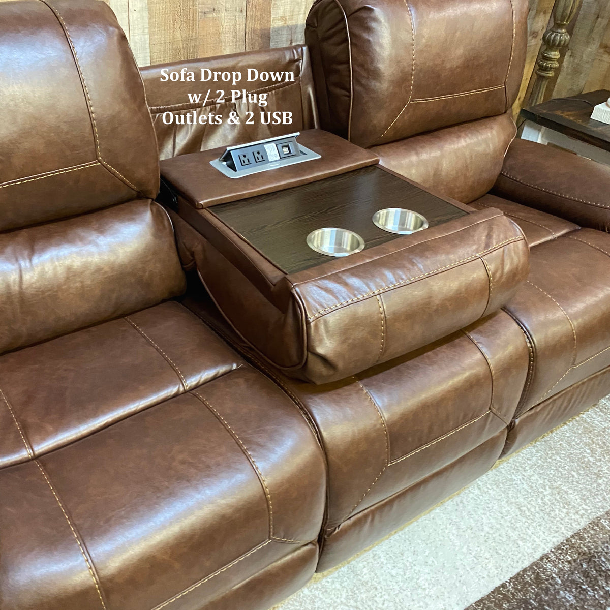GunBarrel Reclining Sofa Set