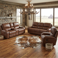 GunBarrel Reclining Sofa Set