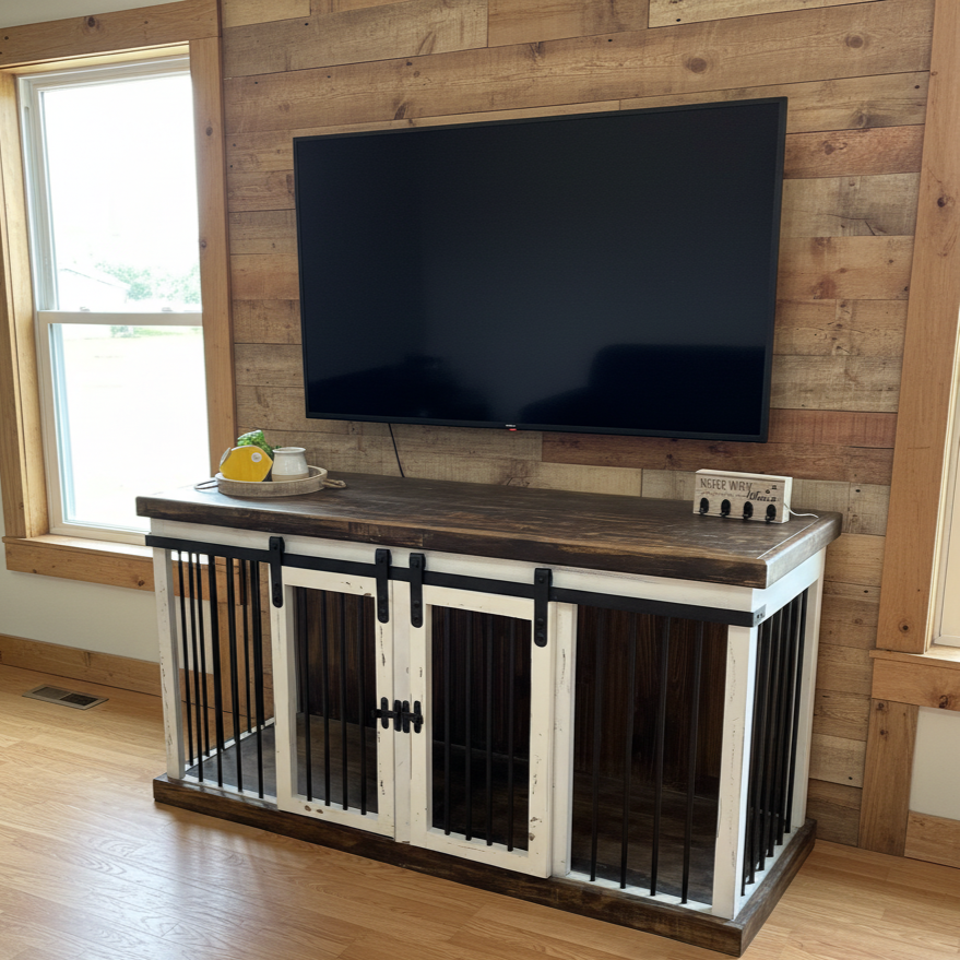 Shenandoah Dog Crate Stand