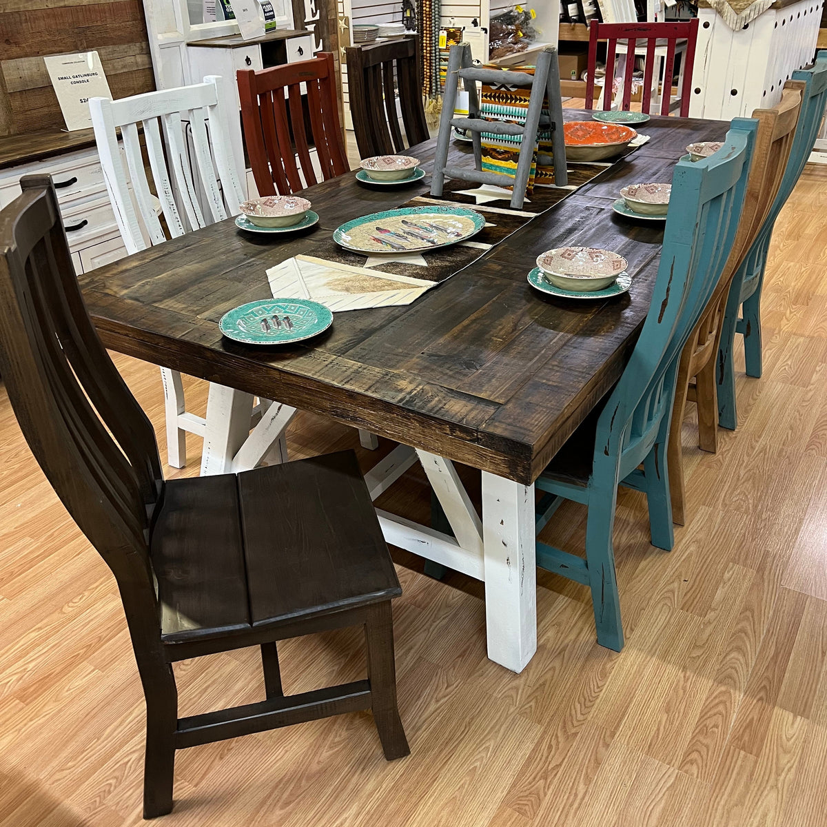 Branson 8' Multicolor Dining Set