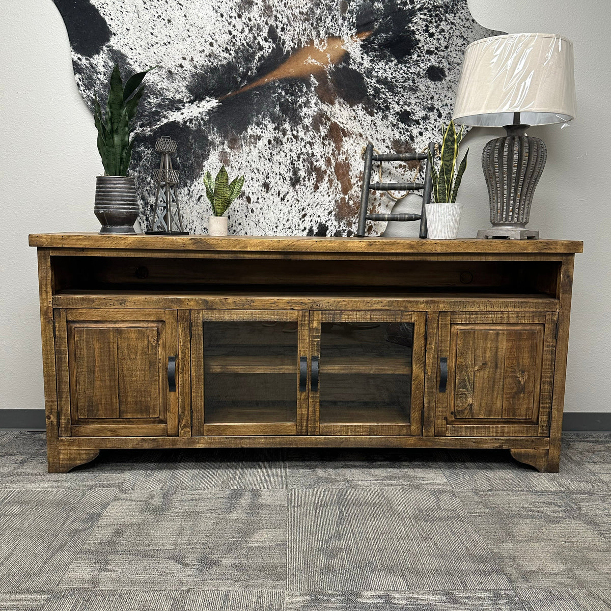 Modern Rustic 80" TV Stand
