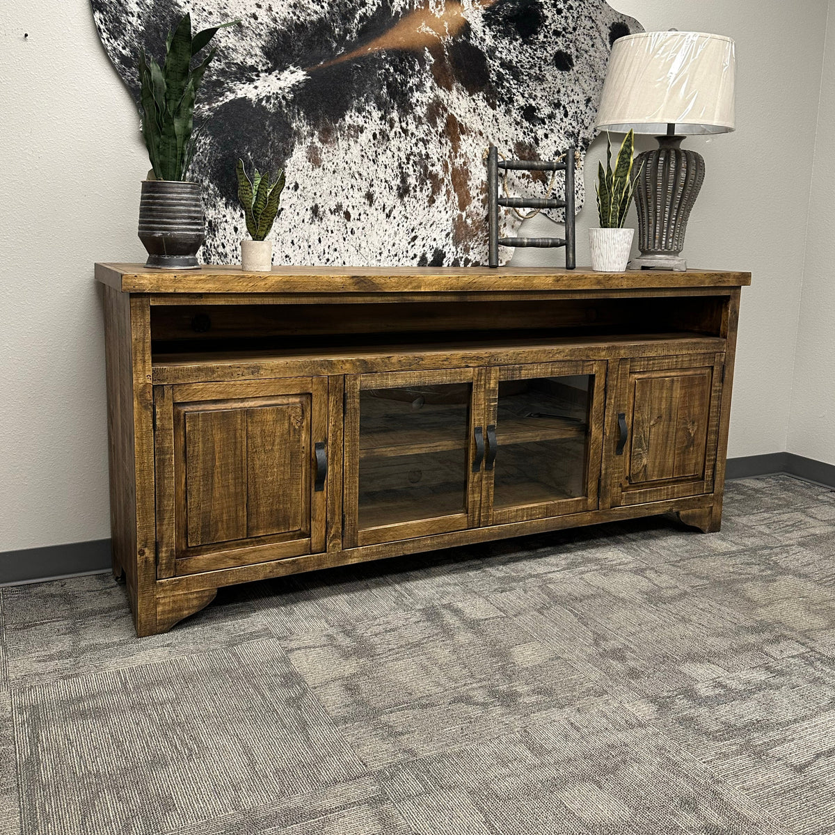 Modern Rustic 80" TV Stand