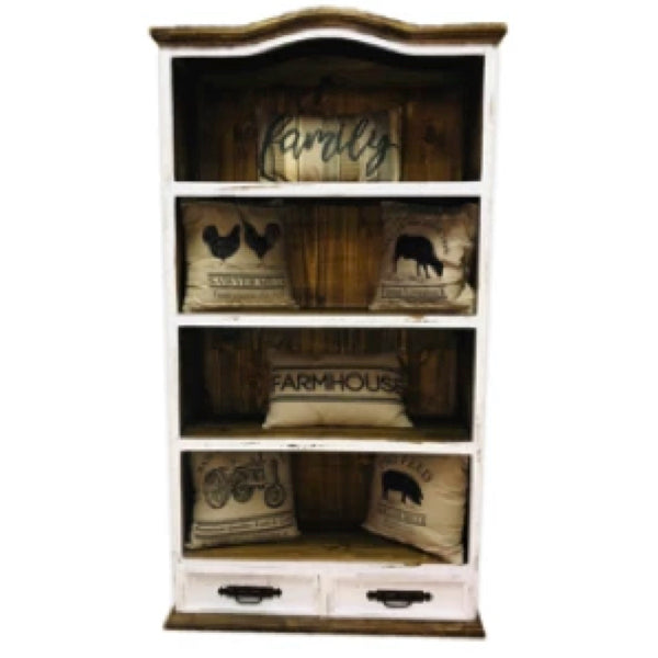 Gatlinburg 2 Drawer Bookcase