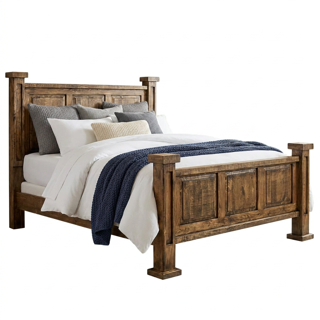 Modern Rustic Bed