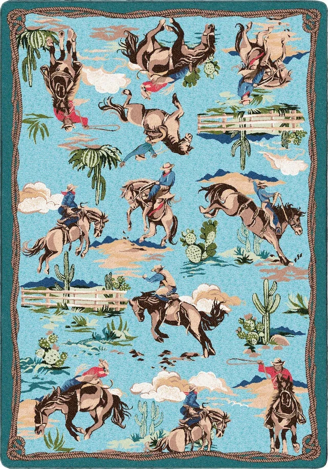 Retro Cowboy Rug
