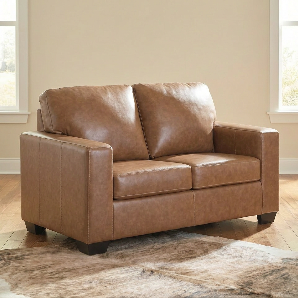 Sienna Leather Loveseat