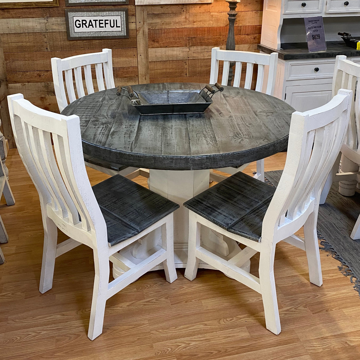 Slate Round Dining Set