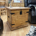 Stockyards Trunk End Table