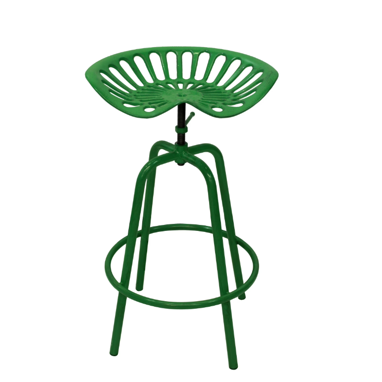 Green Tractor Stool