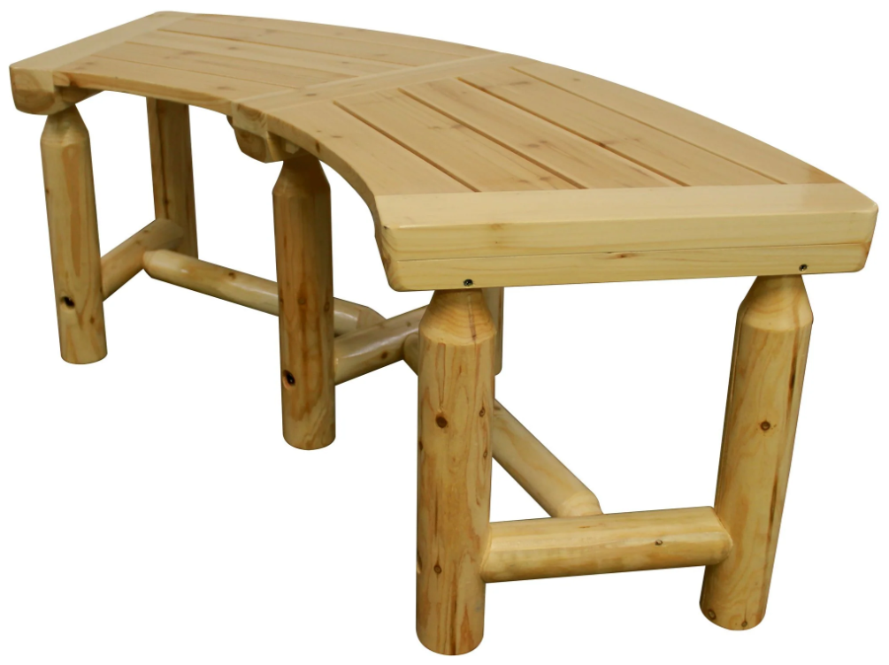 Aspen Curved Bench
