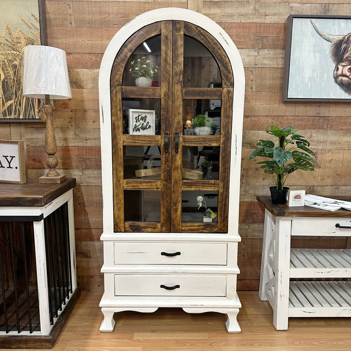 Branson Arched Cabinet