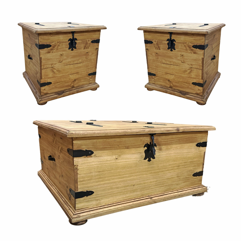 Stockyards Trunk Coffee Table Set