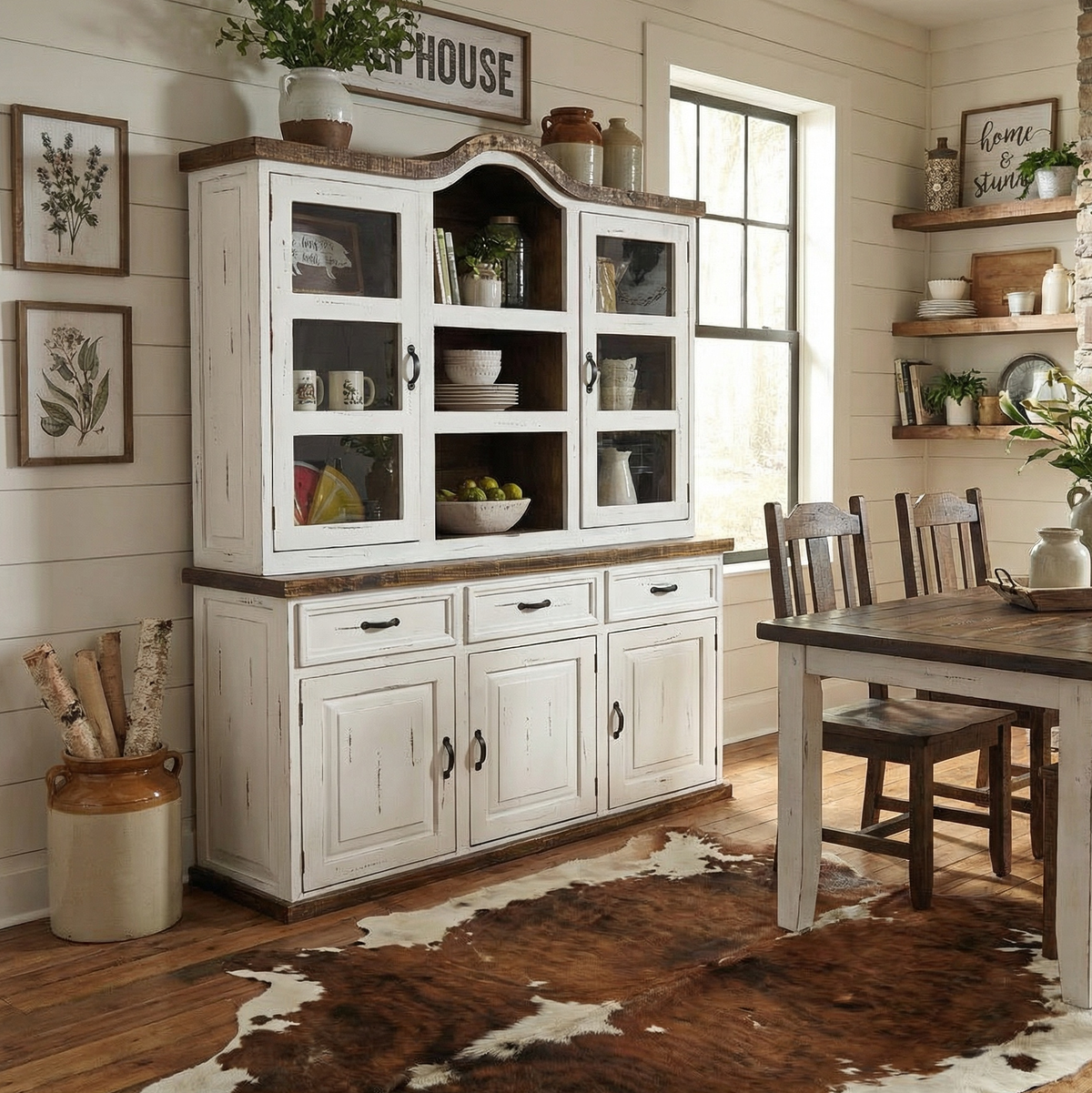 Branson 3 Door Hutch