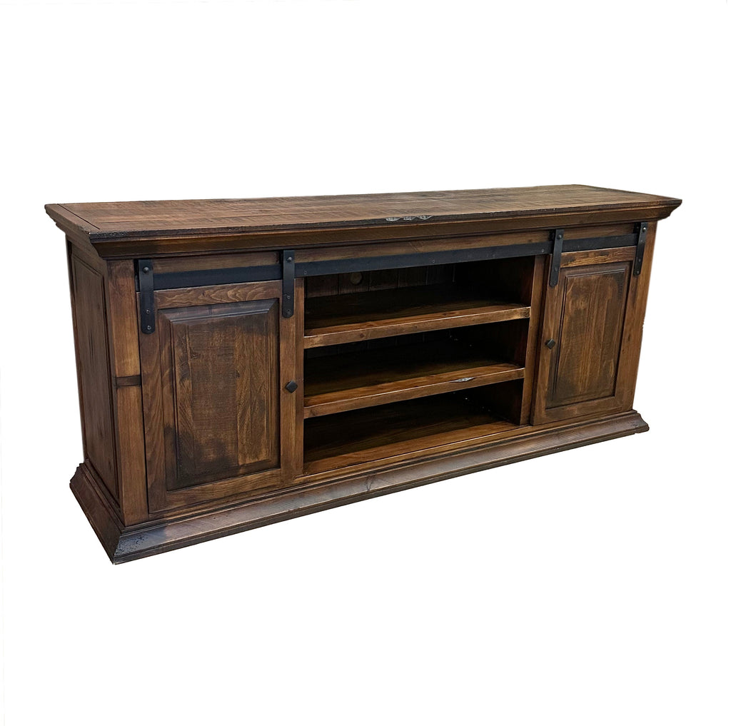 Brazos 75" Barn Door TV Stand