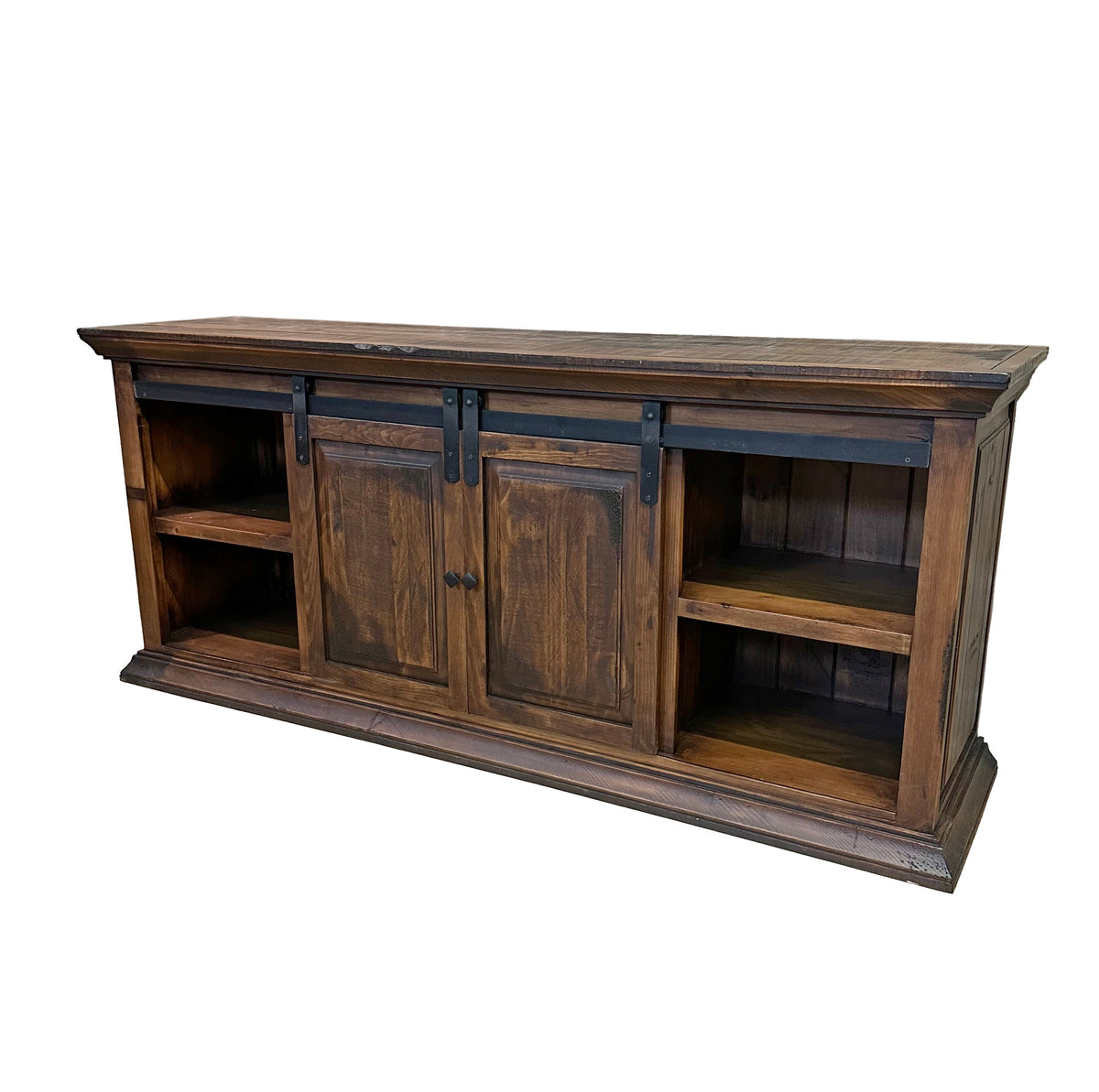 Brazos 75" Barn Door TV Stand