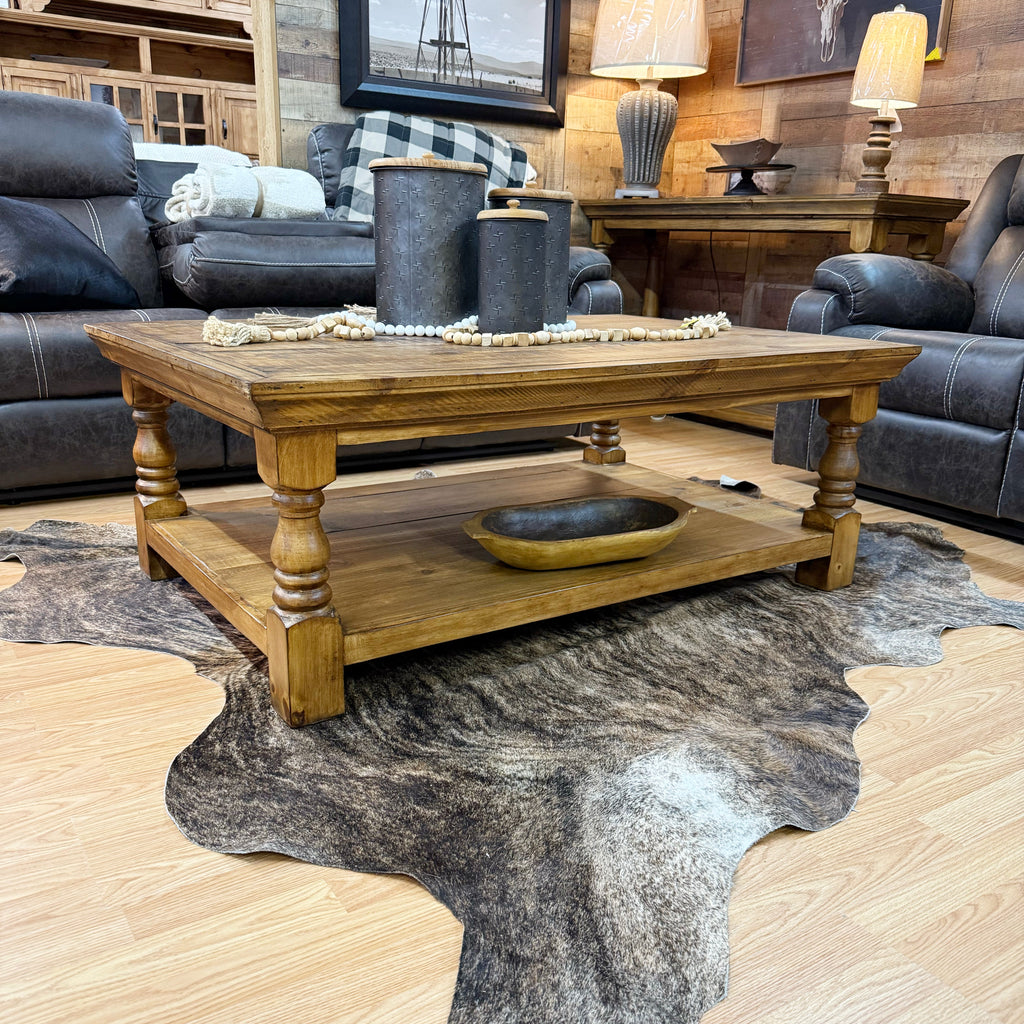 Longhorn Coffee Table Set