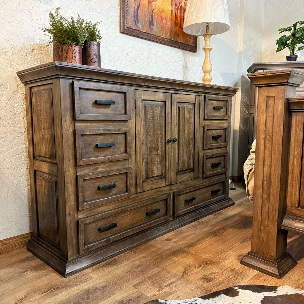 Western Coffee Bedroom Set