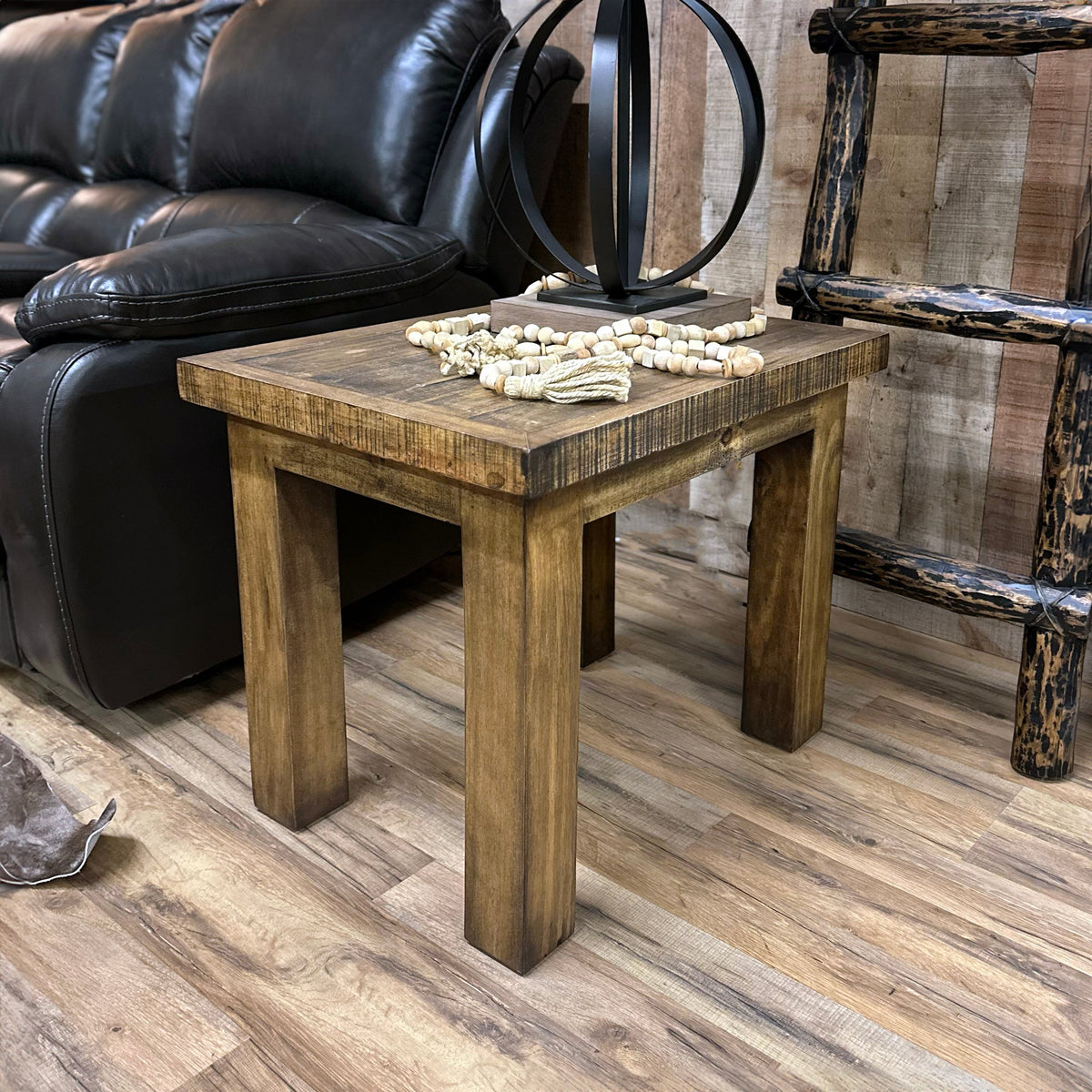 Modern Rustic Coffee Table Set