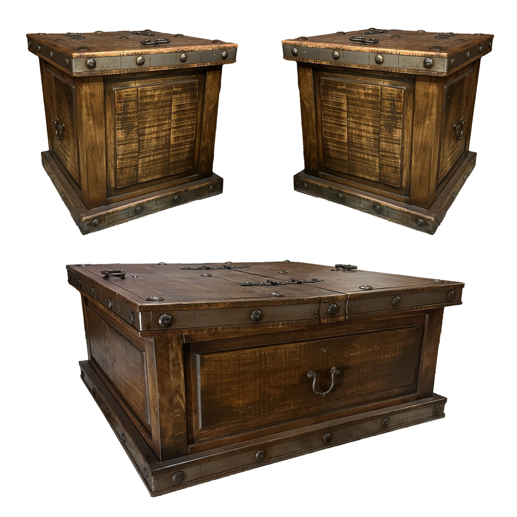 Taos Trunk Coffee Table Set
