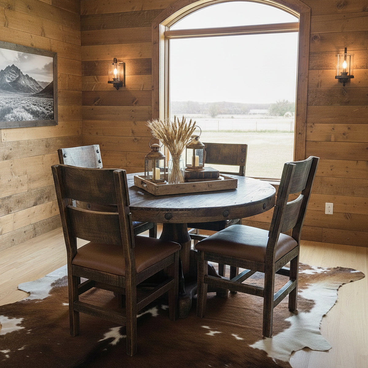 Ponderosa Round Dining Set