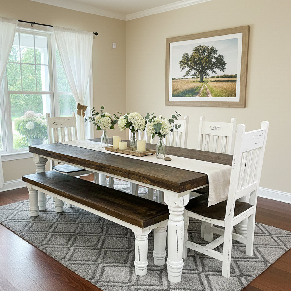 Farmhouse 8' Dining Set