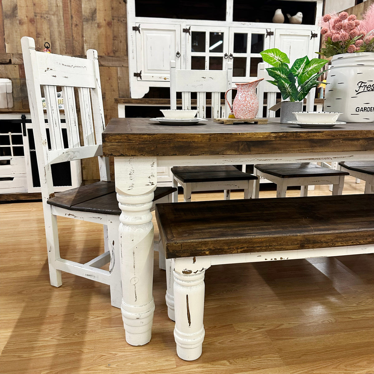 Farmhouse 8' Dining Set