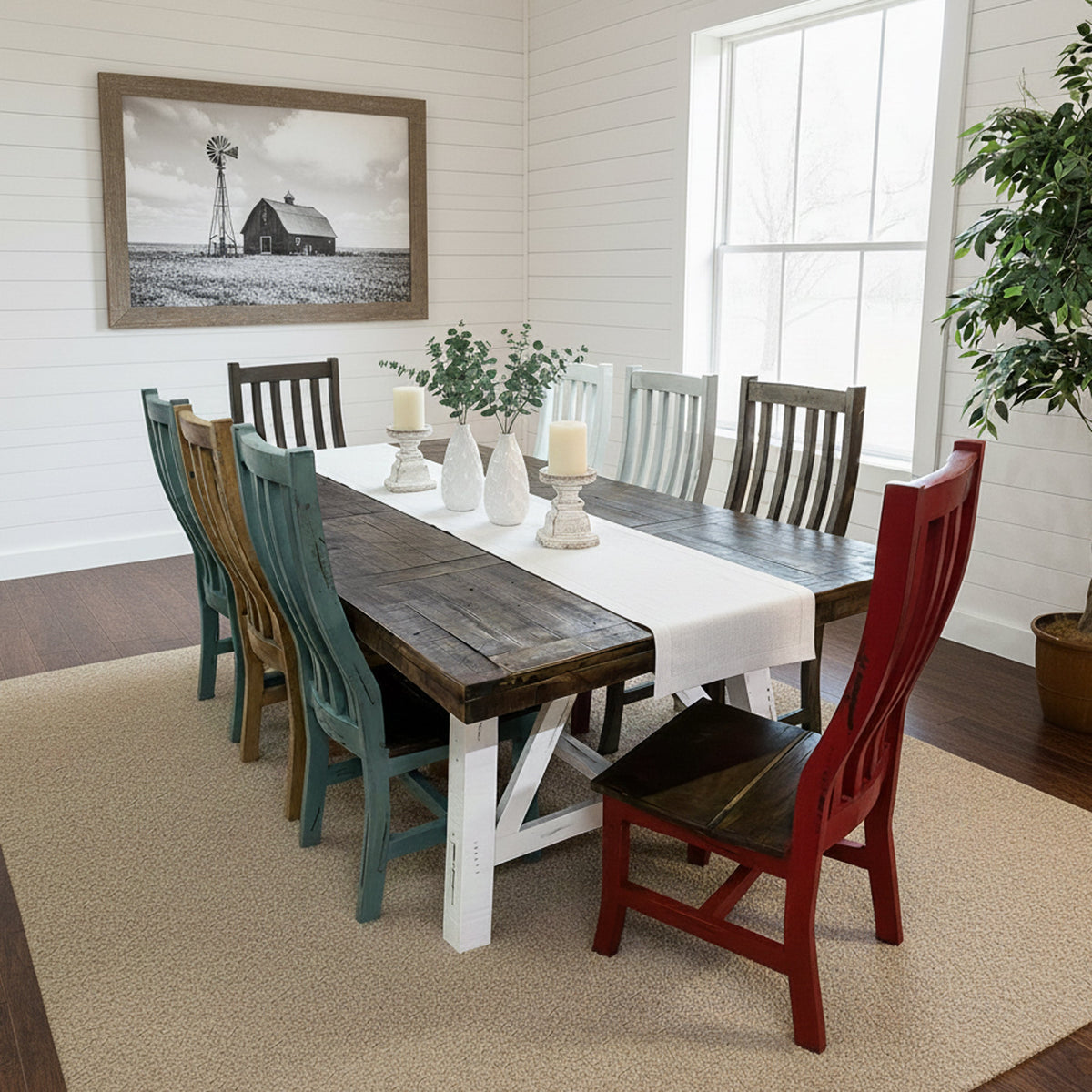 Branson 8' Multicolor Dining Set