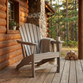 Grey-Brown Adirondack Outdoor Chair