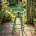 Green Tractor Stool