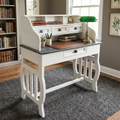 Slate 3 Drawer Writing Desk