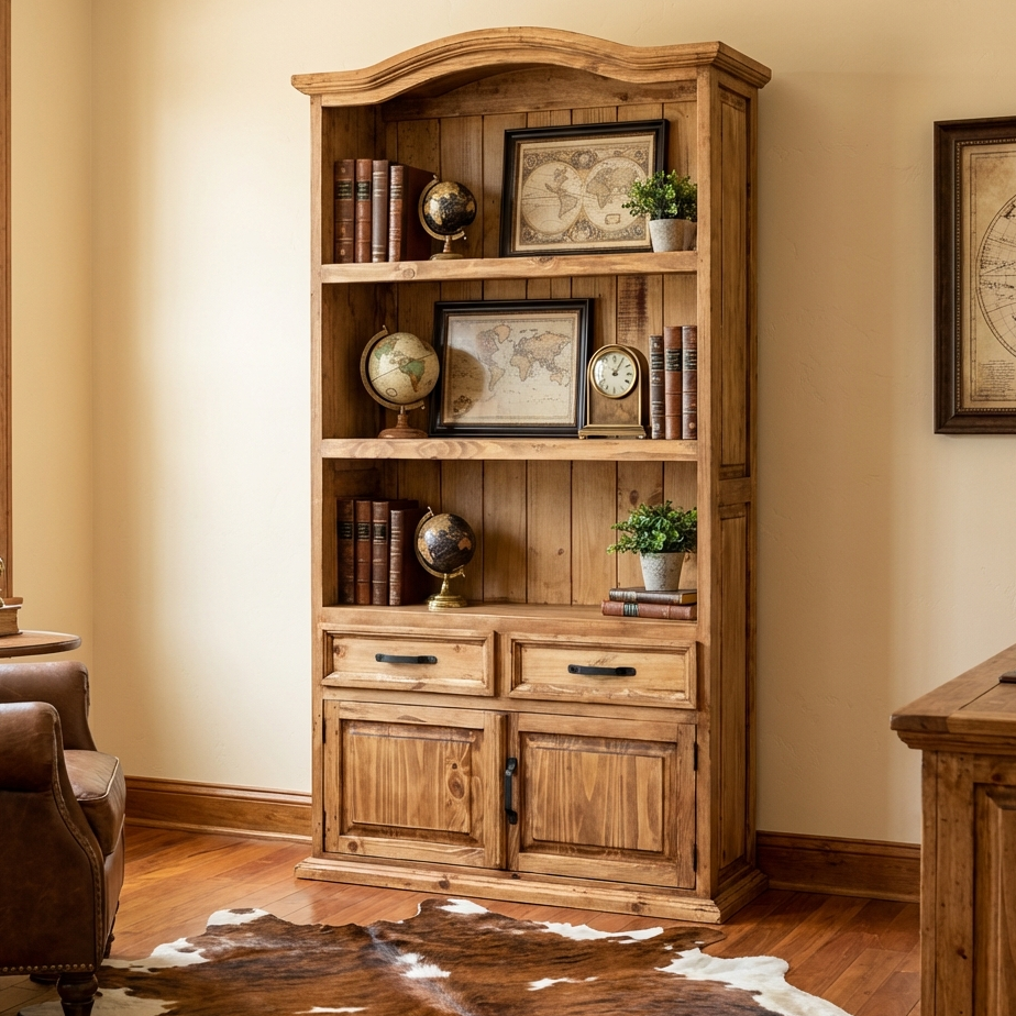 Sierra 2 Door Bookcase