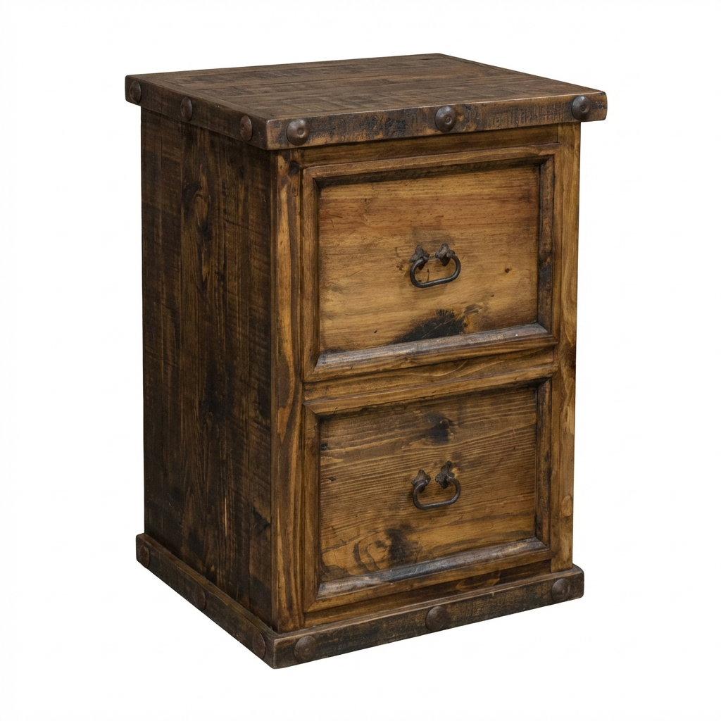 Ponderosa 2 Drawer Filing Cabinet