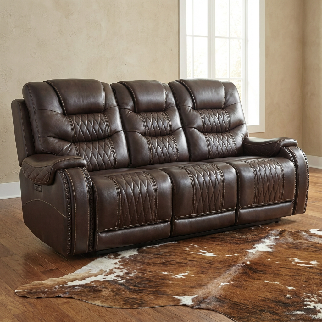 Maverick Leather Sofa
