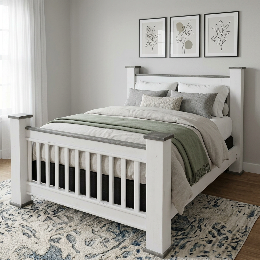 Slate Lodge Bed