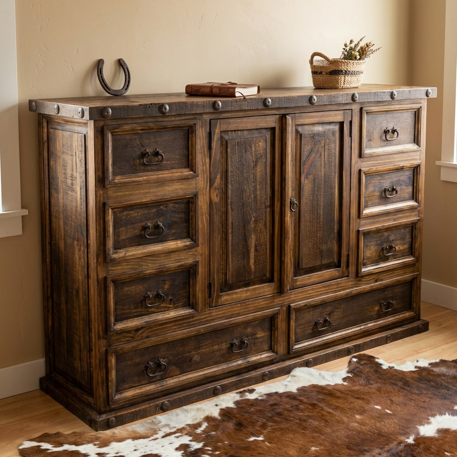 Ponderosa Large Dresser