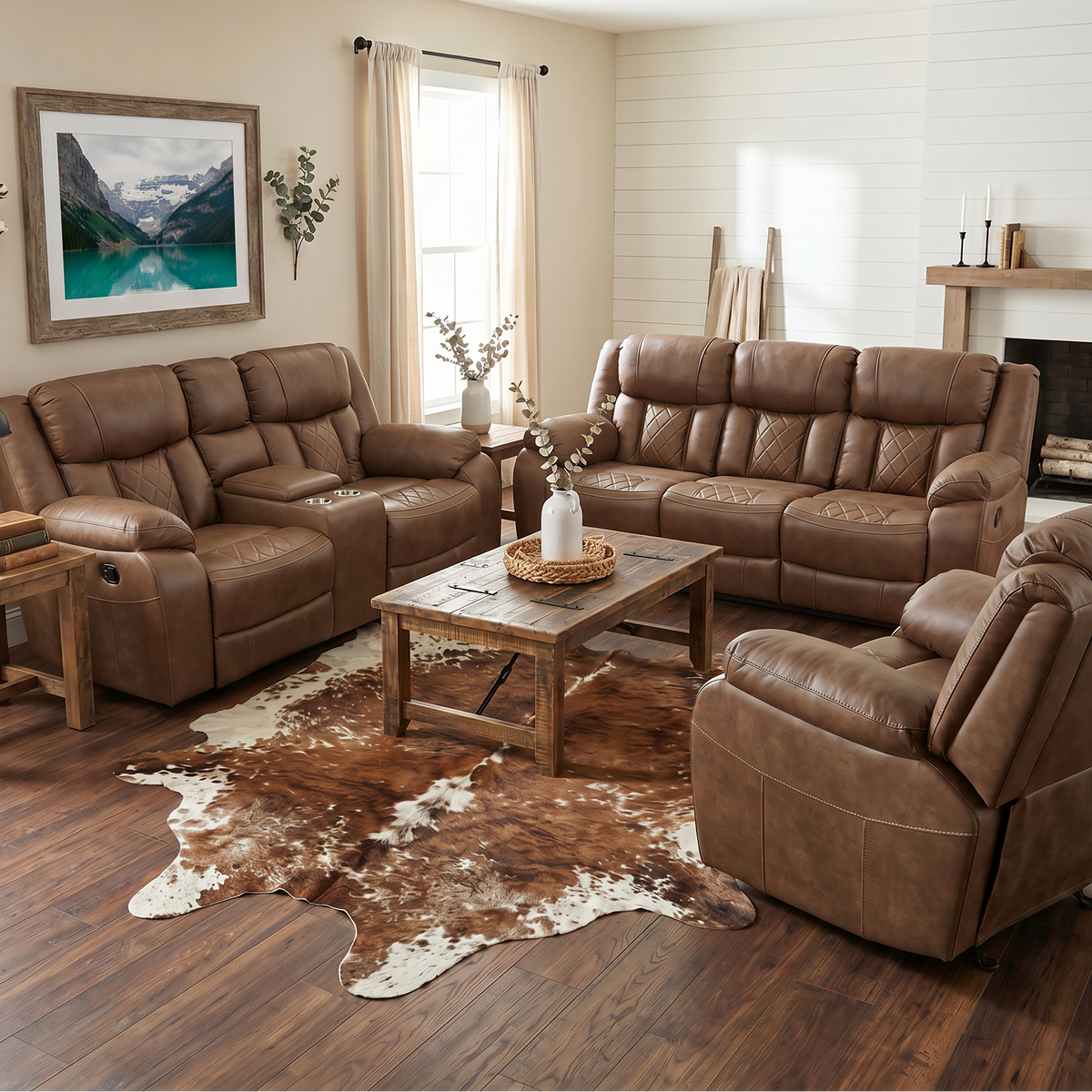 Bryson Reclining Sofa Set