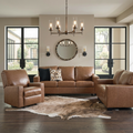 Sienna Leather Sofa Set