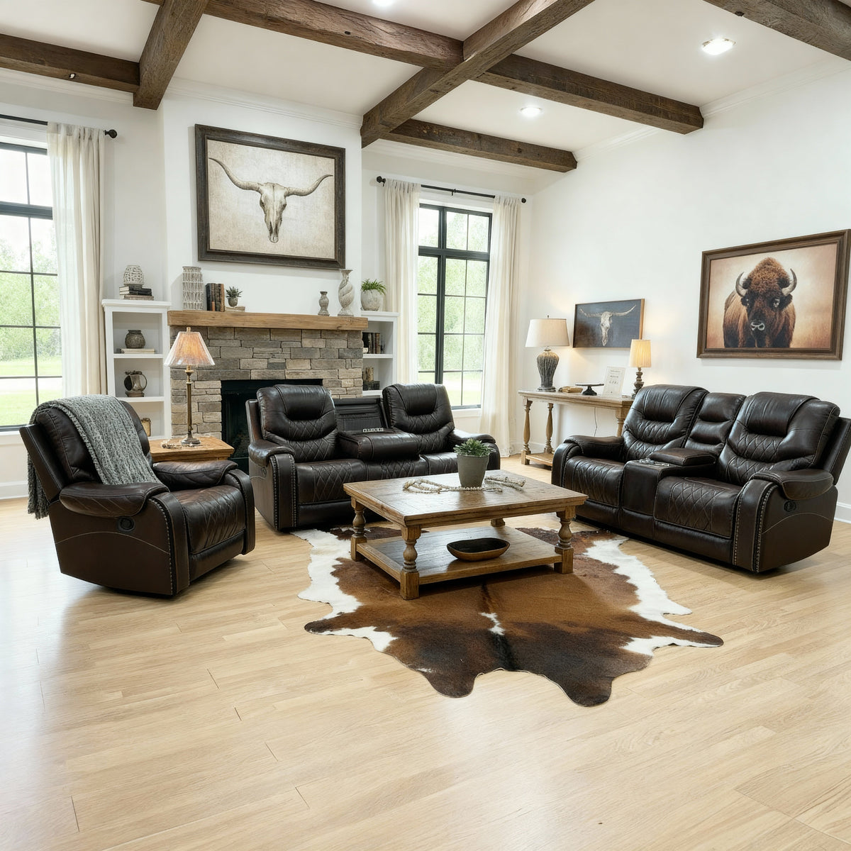 Laredo Reclining Sofa Set