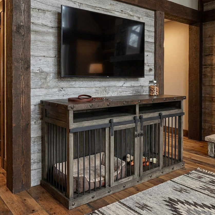 Breckenridge Large Dog Crate Stand