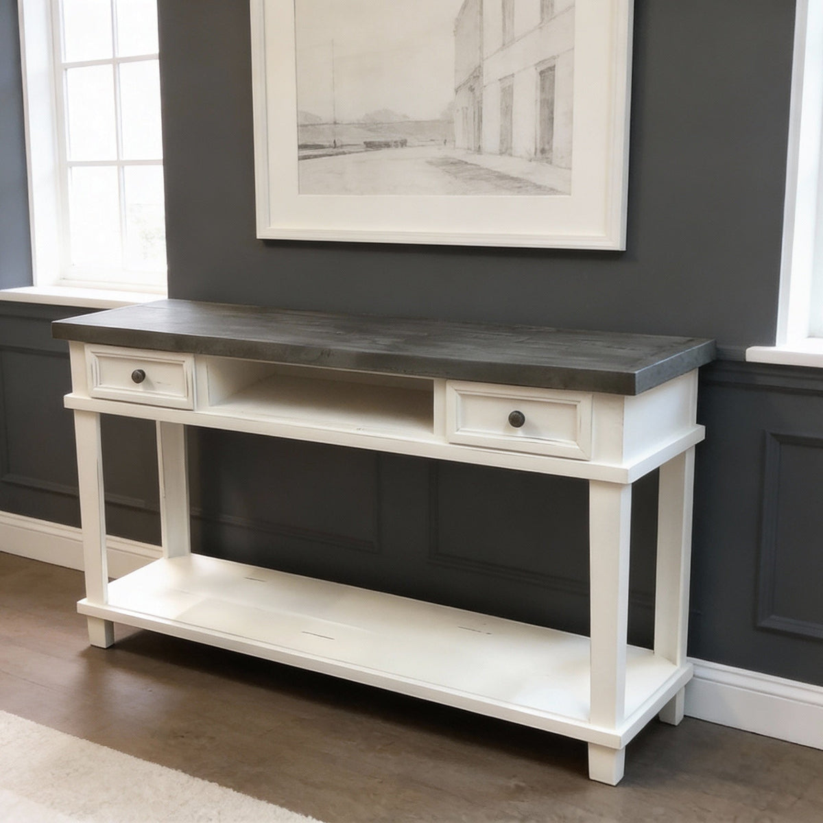 Suburban Farmhouse Console