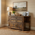 Distressed Accent Console