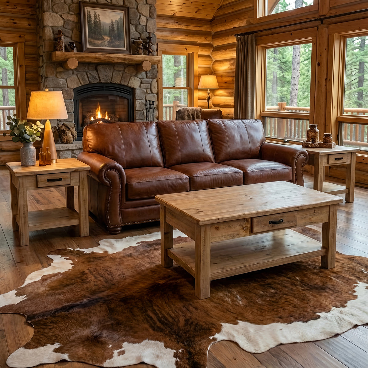 Pioneer Coffee Table Set
