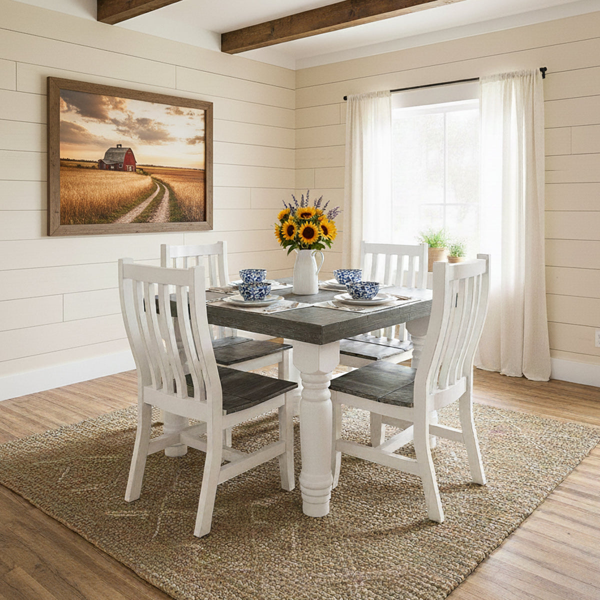 Slate Square Dining Set
